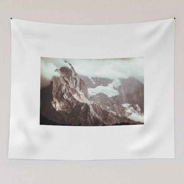 Item preview, Glacier in the Swiss Mountains  designed and sold by RubatoArts.