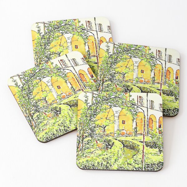 Item preview, Istituto Emiliani: garden of the cloister of the convent designed and sold by Giuseppe Cocco.
