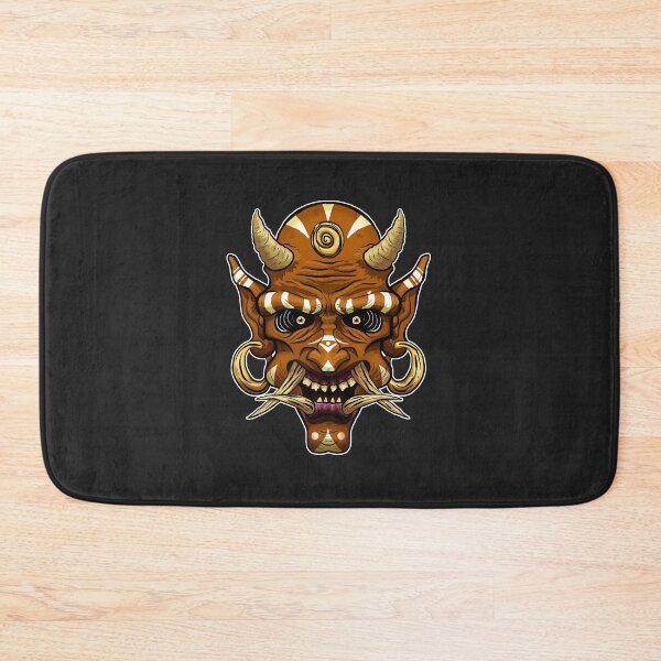 Item preview, Japanese folklore inspired Demon - Orange designed and sold by asasu.