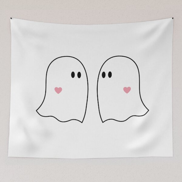 Item preview, Two Ghosts - Pink designed and sold by imaginedbynic.