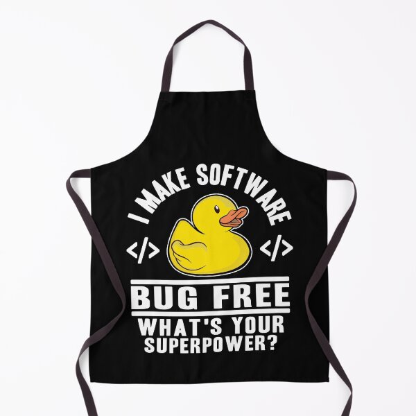Item preview, Funny Rubber Duck Superpower Programmer Nerd Gift designed and sold by Stronzi.