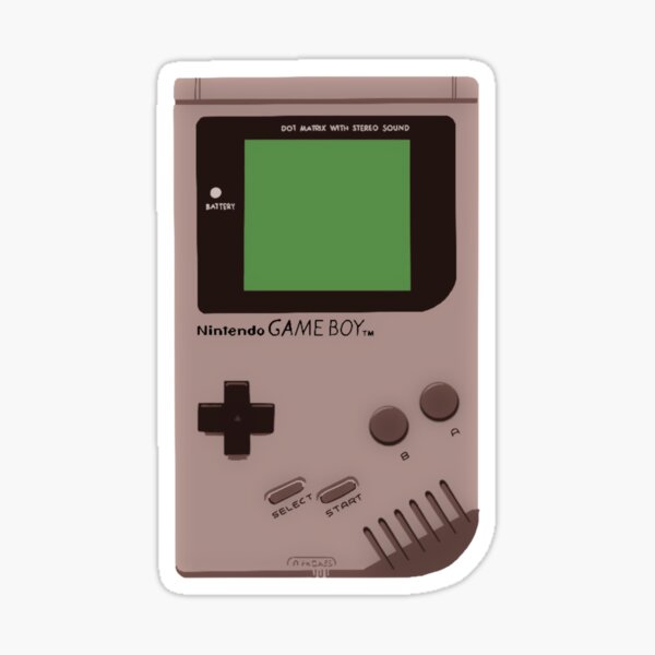 Gameboy Console Stickers Redbubble - game boy advanced decal for roblox