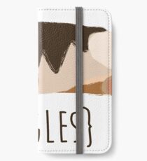Beagles iPhone Flip-Case/Hülle/Klebefolie