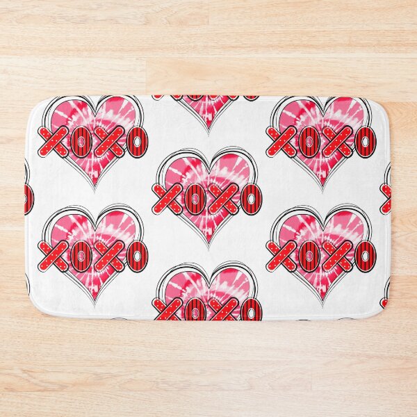 Item preview, Tie Dye Red Heart XOXO Sweet designed and sold by MisPuHoney.