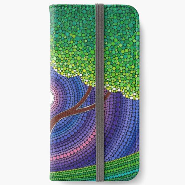 Happy Tree of Life iPhone Wallet