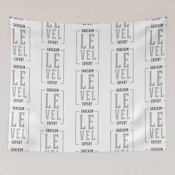 Item preview, Sarcasm Level Expert - Funny Quotes Gift designed and sold by DiogoCalheiros.