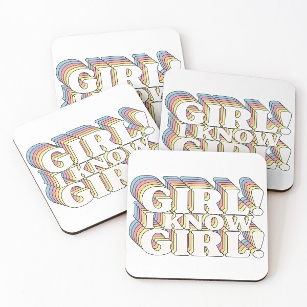 Item preview, Girl I Know Girl designed and sold by ColorRitual.