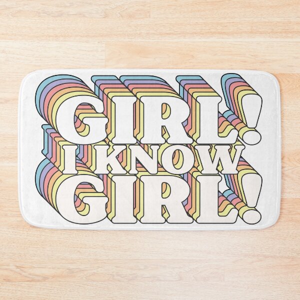 Item preview, Girl I Know Girl designed and sold by ColorRitual.