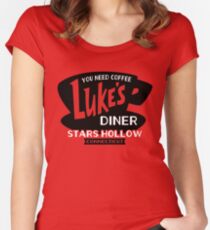 Luke's Diner Women's Fitted Scoop T-Shirt