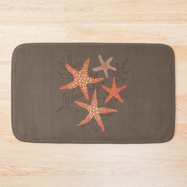 Item preview, Sea stars - starfish fun in the ocean earthy colours designed and sold by susyrdesign.