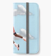Jordan Polygon Art iPhone Flip-Case/Hülle/Klebefolie