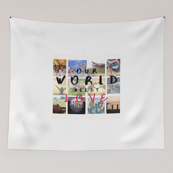 Item preview, Our World Needs Love designed and sold by CoffeeCupLife2.