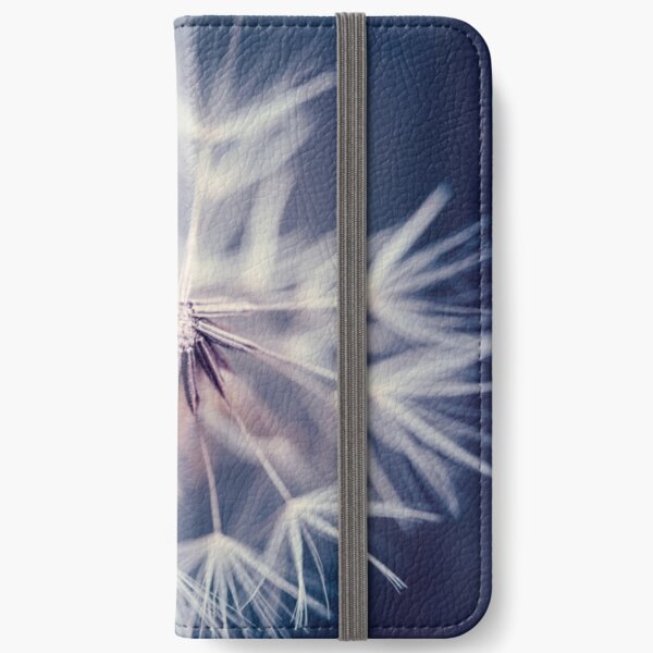 Dandelion Blue iPhone Wallet
