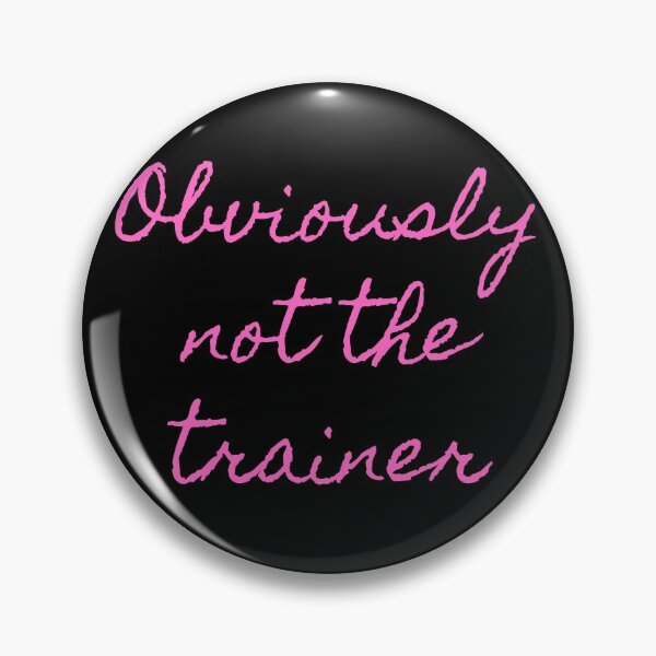 Item preview, Obviously not the Trainer -Workout shirt racer-back tank top for woman casual and gym wear designed and sold by gloriaC CREATE.