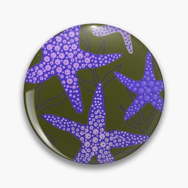 Item preview, Sea stars - starfish fun in the ocean blue colours designed and sold by susyrdesign.