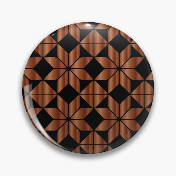 Item preview, decorative vintage geometric pattern designed and sold by ErhanArt.