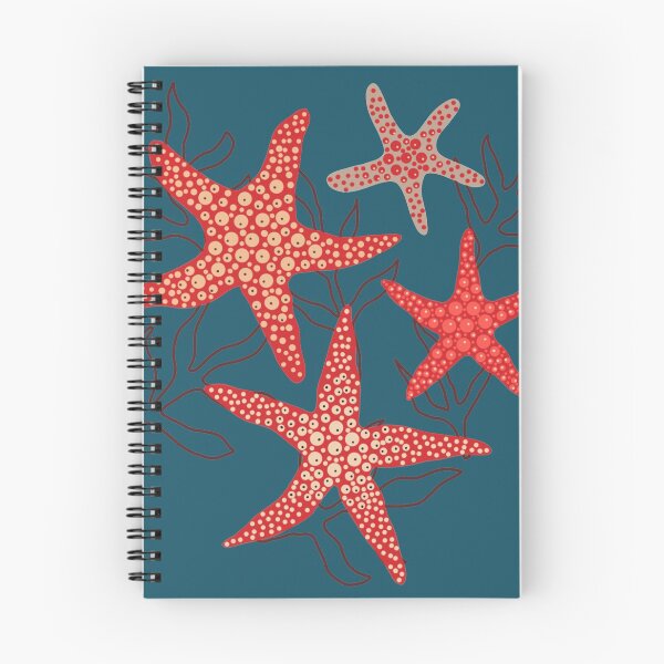 Item preview, Sea stars - starfish fun in the ocean red colours designed and sold by susyrdesign.
