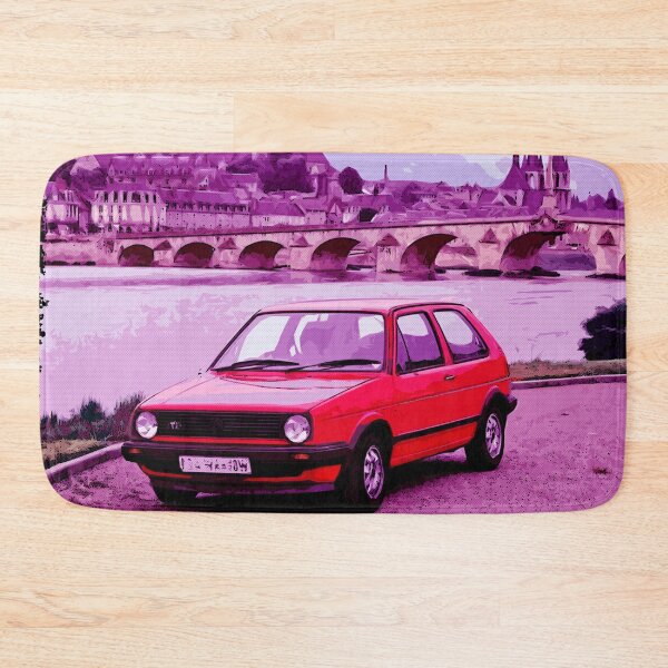 Item preview, Vintage red car - digital paint designed and sold by RazzArt.