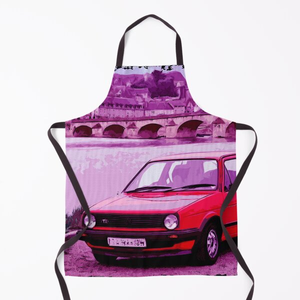 Item preview, Vintage red car - digital paint designed and sold by RazzArt.