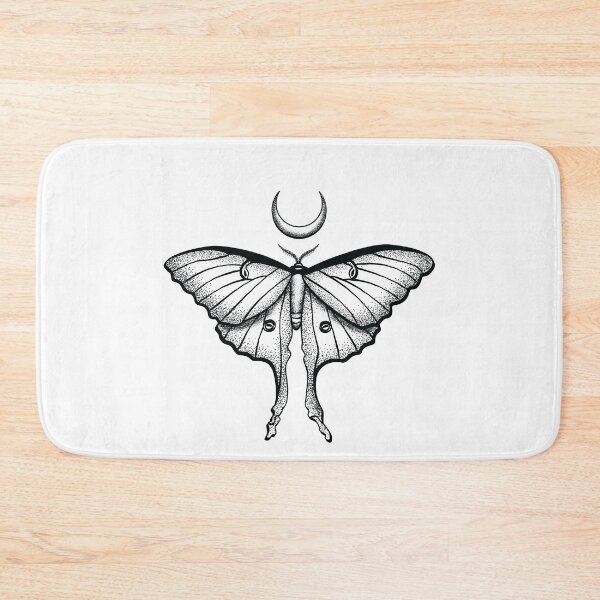Item preview, Luna Moth Insect Crescent Moon Beautiful Elegant Design for Insect or Bug Lovers designed and sold by OopteesLydia.