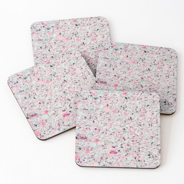 Item preview, Pink and Aqua Granite Texture designed and sold by TGIYHome.