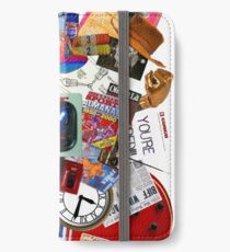 Back to the Future Trilogy MIX (saturated version) iPhone Wallet/Case/Skin
