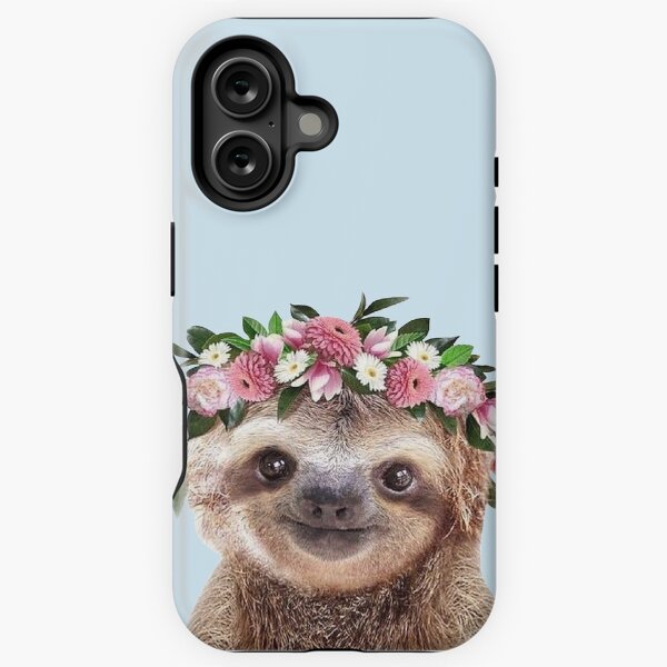 Item preview, spring sloth designed and sold by MeaganBragwell.