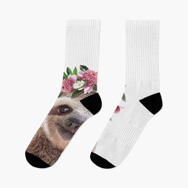 Item preview, spring sloth designed and sold by MeaganBragwell.