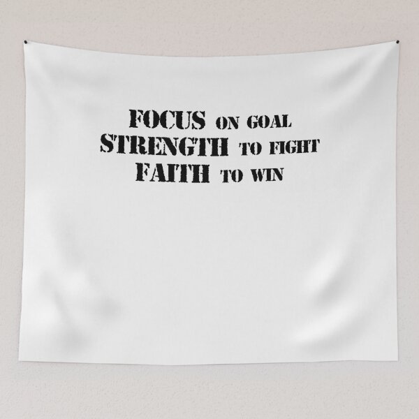 Item preview, focus strenght faith designed and sold by NiceShirtY.
