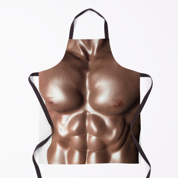 Sexy Fitness Guru body builder gym man aprons for men gag gifts Made in  Italy