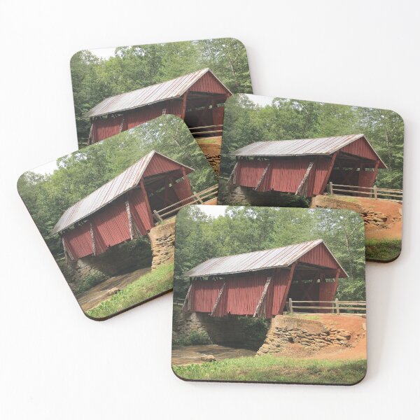 Item preview, Historic Campbell's Covered Bridge designed and sold by Taleta Hollis.