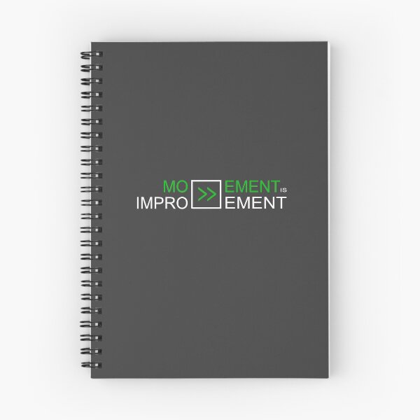 Item preview, MOVEMENT IS IMPROVEMENT designed and sold by TiannaAdige.