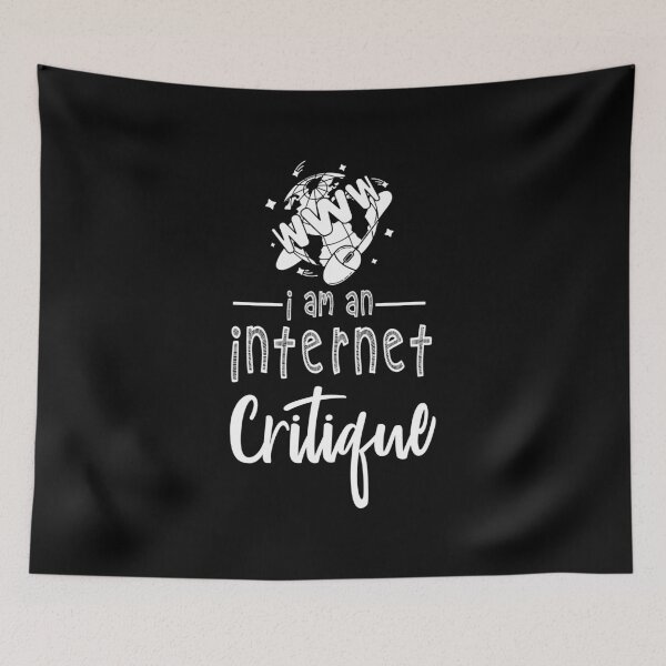Item preview, I am an internet critique shirts gifts and products designed and sold by glitchman2.