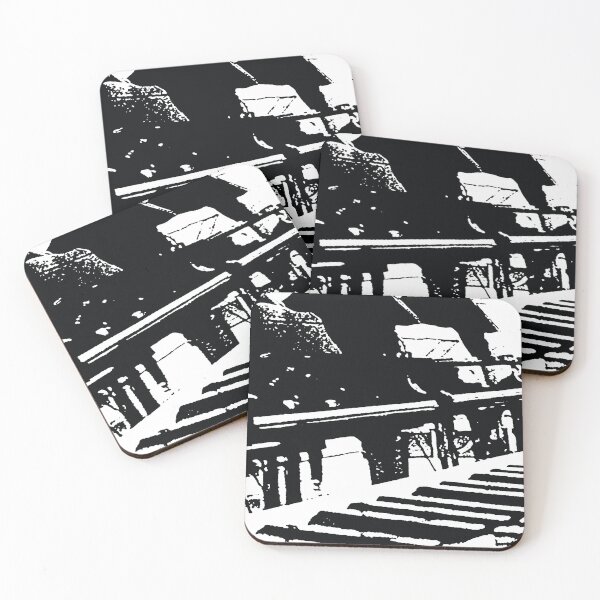 Item preview, Cascading Piano Keys Across from Three Piano by Jerald Simon (musicmotivation.com) designed and sold by jeraldsimon.
