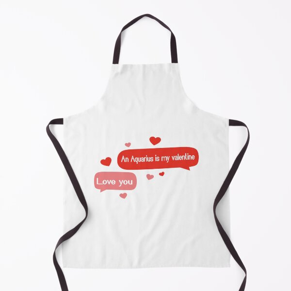 Item preview, An Aquarius is my valentine text zodiac couple st valentine gift  designed and sold by AstroShop1.