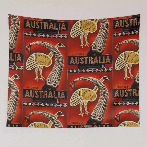 Item preview, Discover Australia - Vintage Travel designed and sold by Culturio.