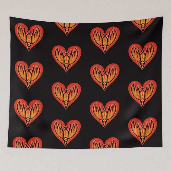 Item preview, Burning Lovebird designed and sold by Ginger Young.