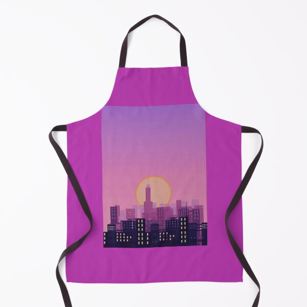 Item preview, city at sunset evening view classic designed and sold by myuniquearte.