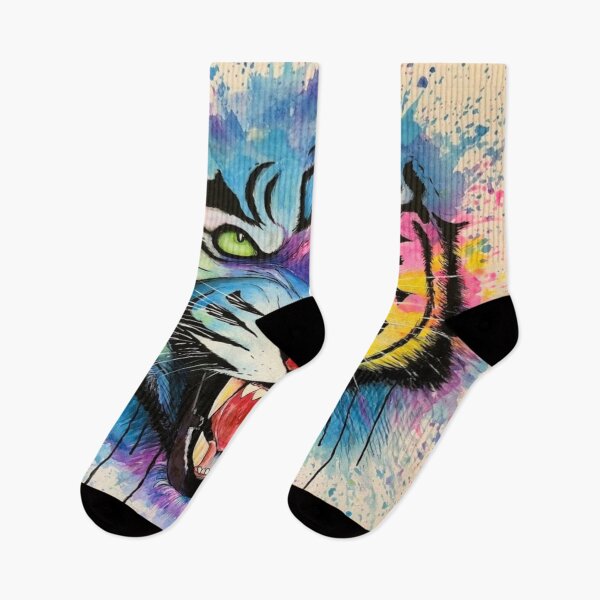 Item preview, Tiger on Fire designed and sold by Sami Art Studio.