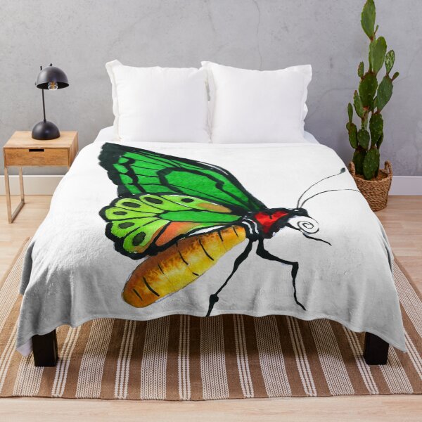 Item preview, Green And Red Butterfly designed and sold by ArtsyWishy.