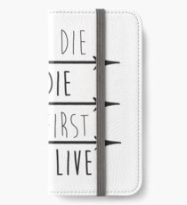 Aber zuerst werden wir leben iPhone Flip-Case/Hülle/Skin