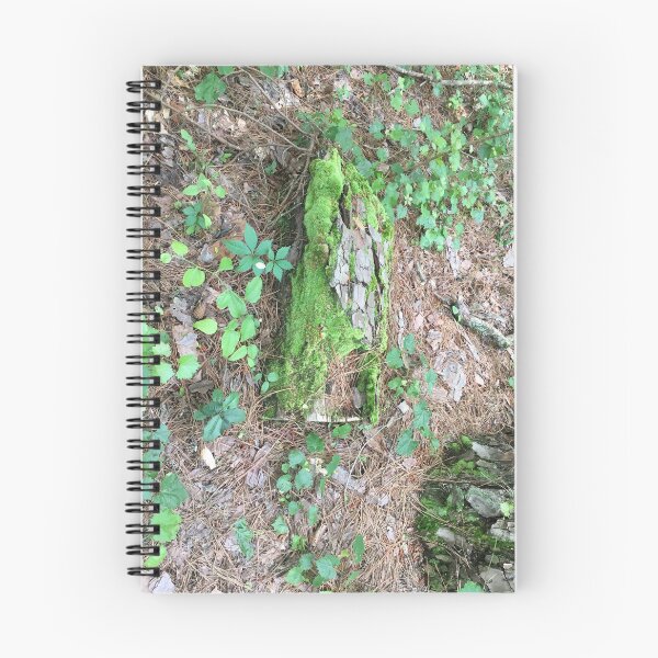 Item preview, Green mossy covered log surrounded by foliage designed and sold by Taleta Hollis.