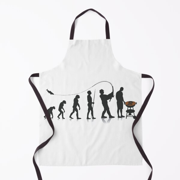 Item preview, man evolution barbecue fishing designed and sold by NiceShirtY.
