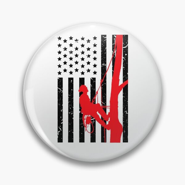 Artikelvorschau, Arborist Patriotic Gift Distressed American Flag 4. Juli entworfen und verkauft von Shuboi.