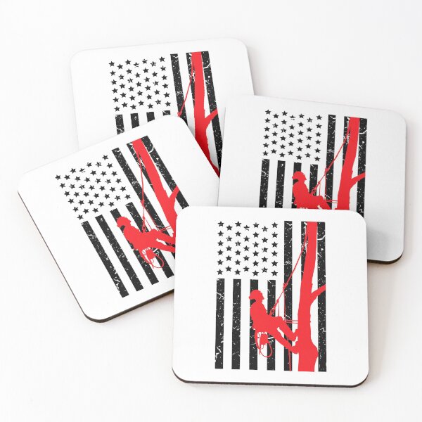 Item preview, Arborist Patriotic Gift Distressed American Flag 4th of July designed and sold by Shuboi.