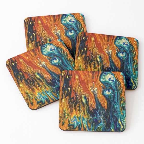 Item preview, Dissolving Pattern - Abstract Art designed and sold by BaldingSnail.