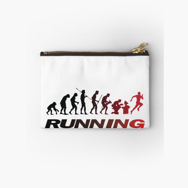 Item preview, man's evolution running designed and sold by NiceShirtY.