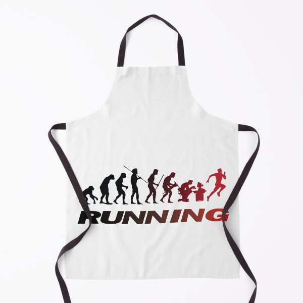 Item preview, man's evolution running designed and sold by NiceShirtY.