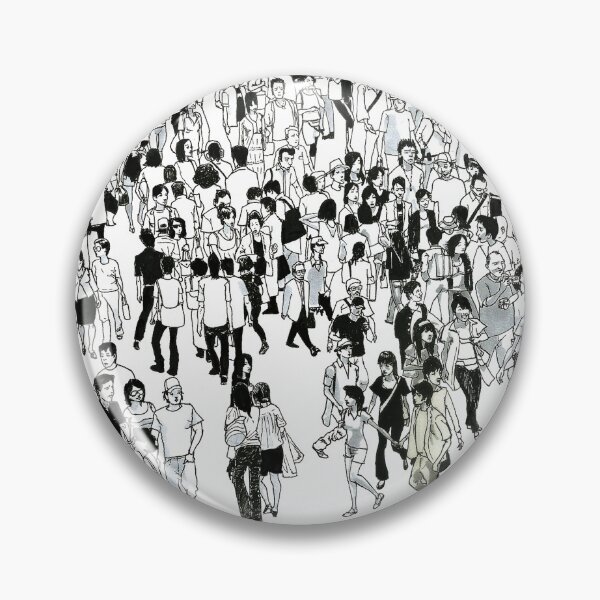 Item preview, Shibuya Crowd Drawing designed and sold by somanna.