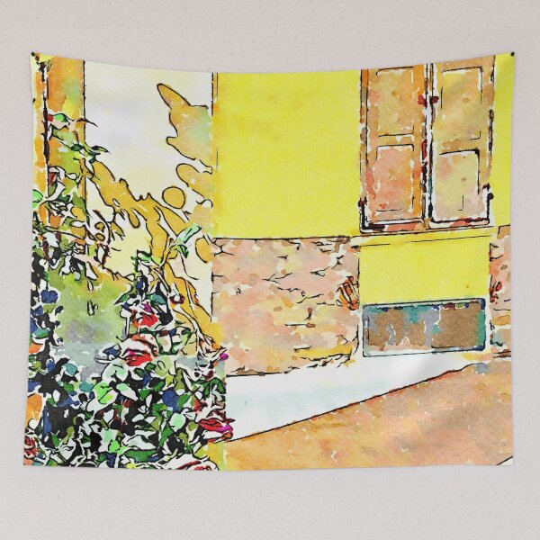 Item preview, Istituto Emiliani: rose plant and window designed and sold by Giuseppe Cocco.